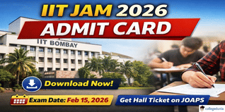 IIT JAM 2026 Admit Card Released; Download Hall Ticket @jam2026.iitb.ac.in